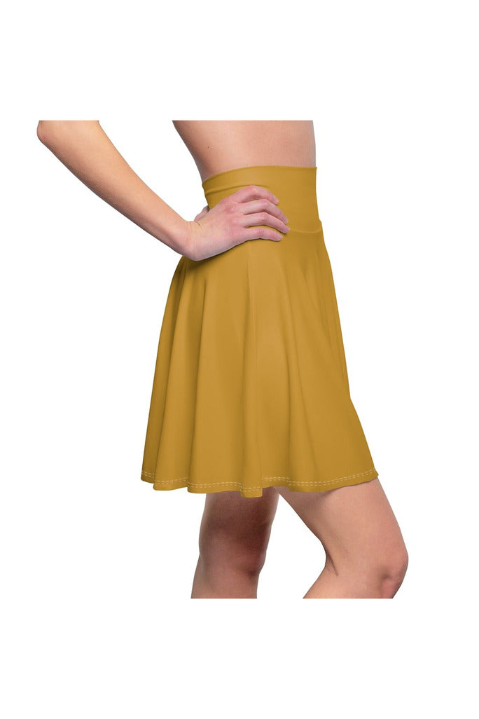 Dijon Delight Women's Skater Skirt - Objet D'Art