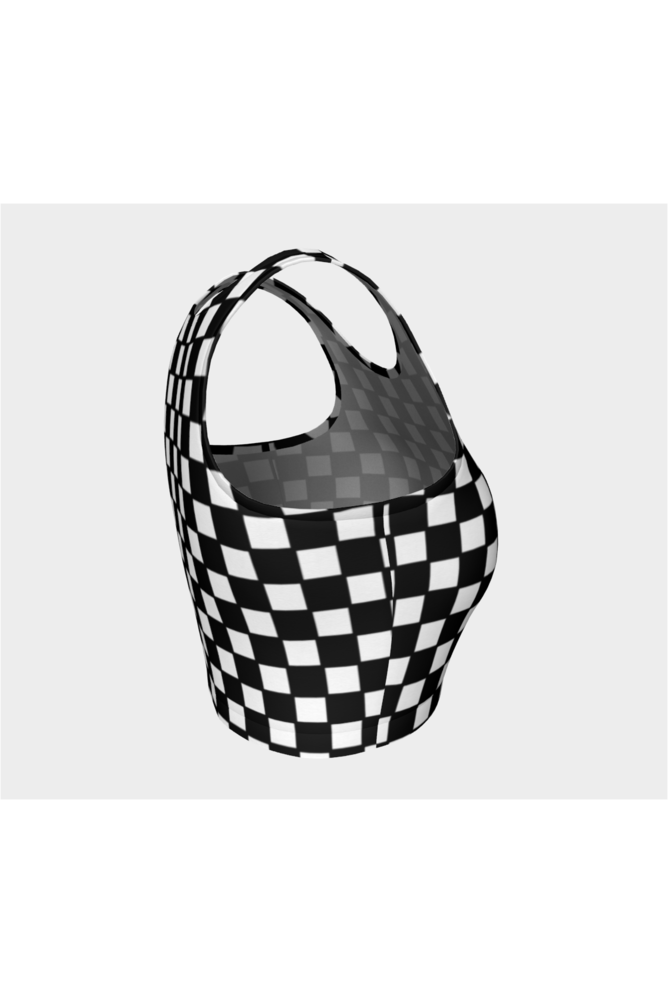 Checkered Athletic Top - Objet D'Art