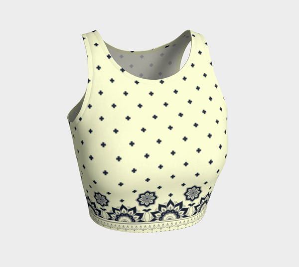 Arabesque Crop Top - Objet D'Art