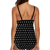 shapes colors texture art Chest Drawstring Swim Dress (Model S30) - Objet D'Art