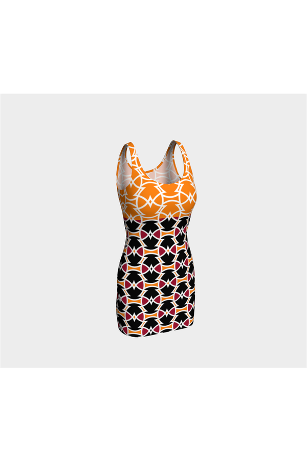 Kente Star Bodycon Dress - Objet D'Art