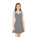 Girls' Sleeveless Sundress (AOP) - Objet D'Art