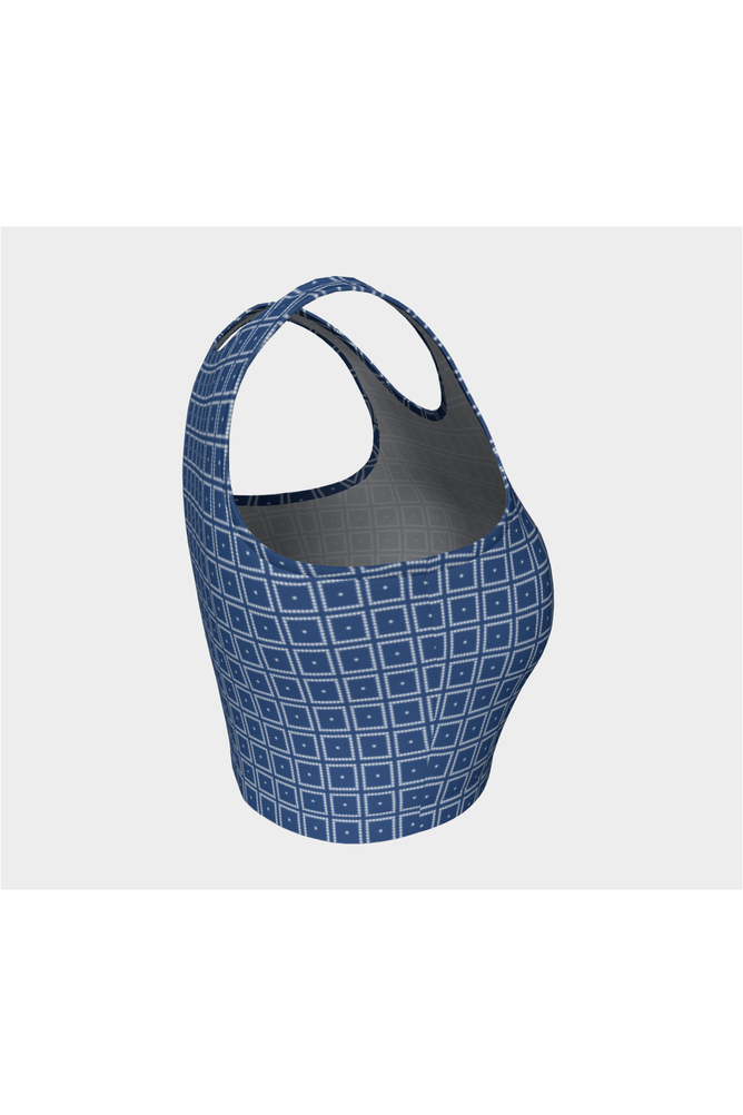 Vintage Grid Athletic Top - Objet D'Art
