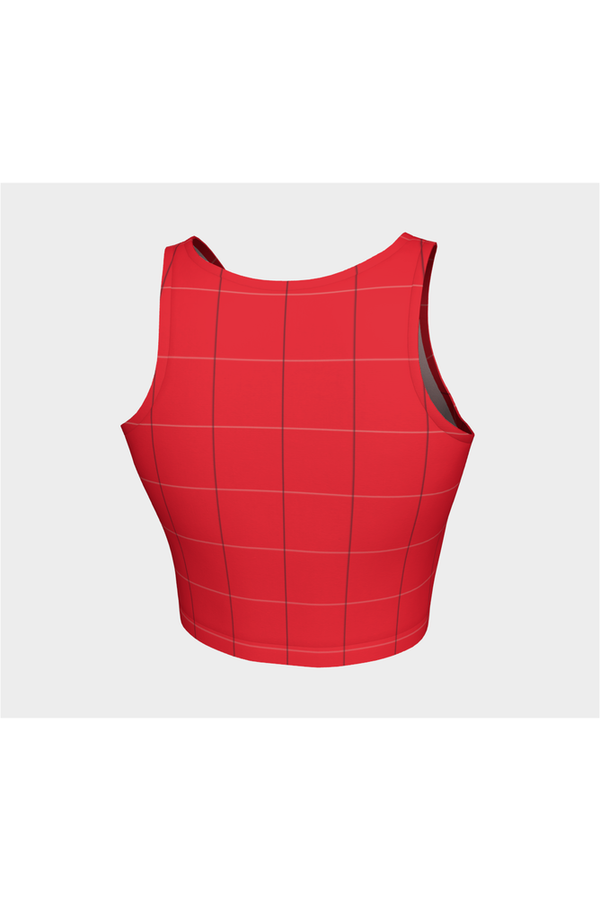 Micro Plaid Athletic Top - Objet D'Art
