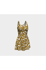Monarch Butterfly Flare Dress - Objet D'Art