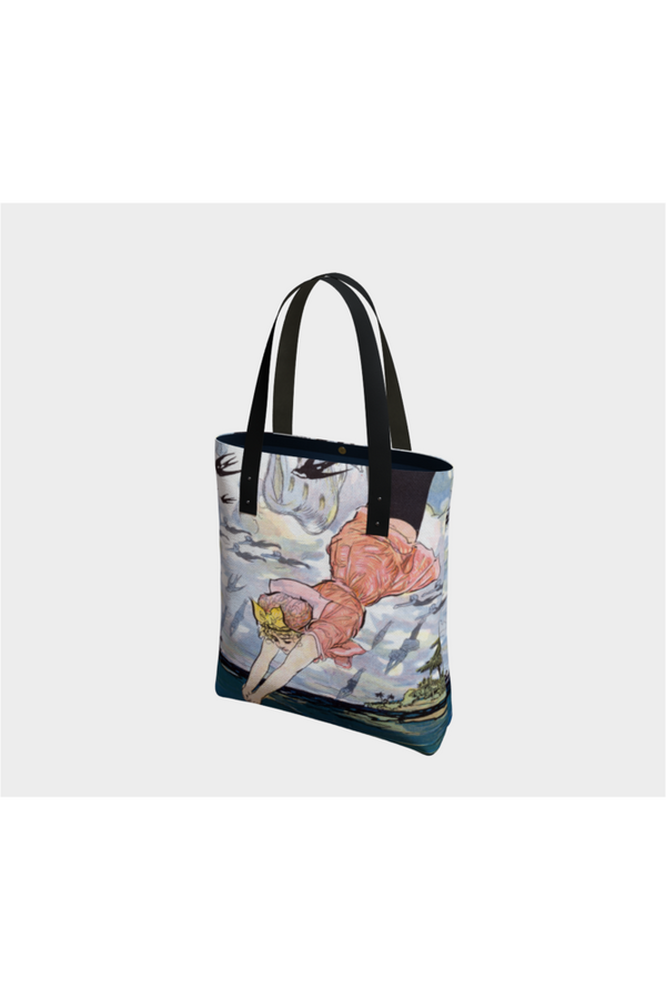 Puck Maine to Florida Tote Bag - Objet D'Art