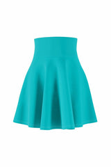 Aqua Women's Skater Skirt - Objet D'Art
