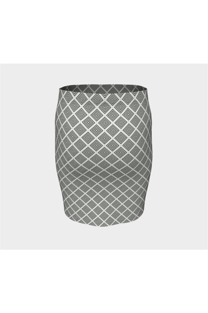 Diamond Life Fitted Skirt - Objet D'Art Online Retail Store