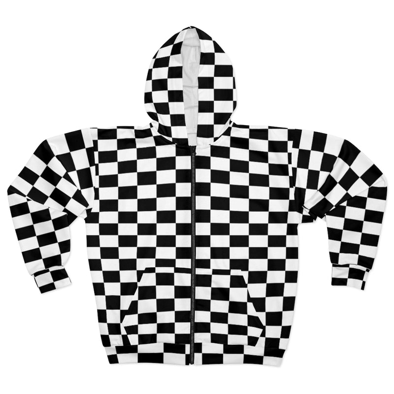 AOP Unisex Zip Hoodie - Objet D'Art