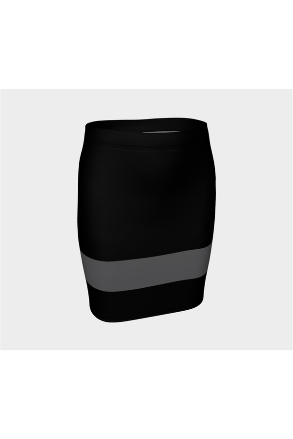 Striped Fitted Skirt - Objet D'Art