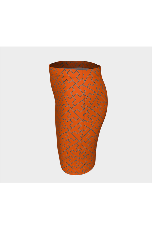 Tetricity Fitted Skirt - Objet D'Art