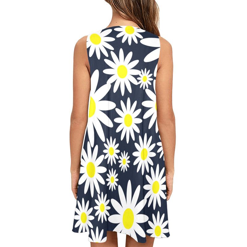 Oopsy Daisy Sleeveless A-Line Pocket Dress - Objet D'Art