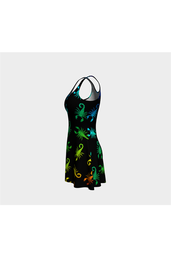 Scorpion Flare Dress - Objet D'Art