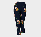 Floral Yoga Capris - Objet D'Art