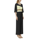 Dolman Sleeve Belted Wide Leg Jumpsuit - Objet D'Art