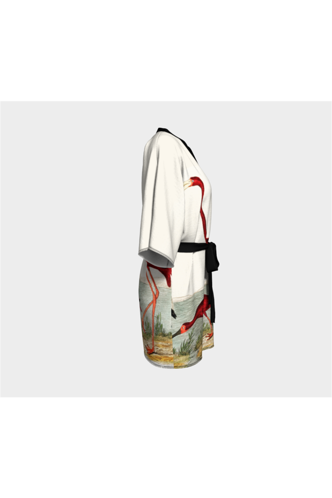 Vintage Illustration of Nature Kimono Robe - Objet D'Art