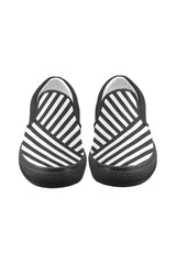 Classic Stripes Men's Slip-on Canvas Shoes - Objet D'Art Online Retail Store