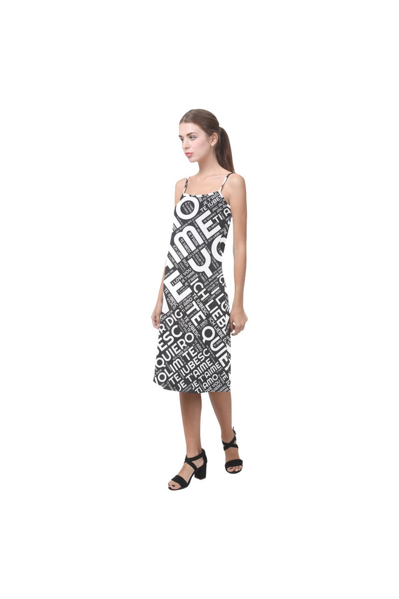 Je T'aime Alcestis Slip Dress - Objet D'Art Online Retail Store