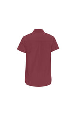 Sugar Almond Men's All Over Print Short Sleeve Shirt/Large Size (Model T53) - Objet D'Art