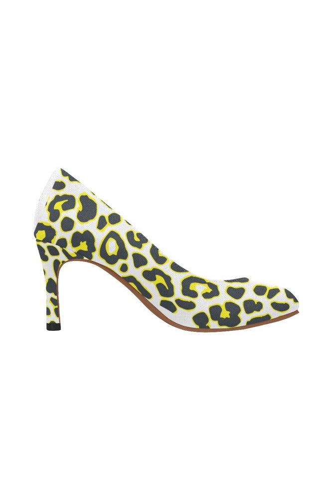 leopard print Women's High Heels (Model 048) - Objet D'Art