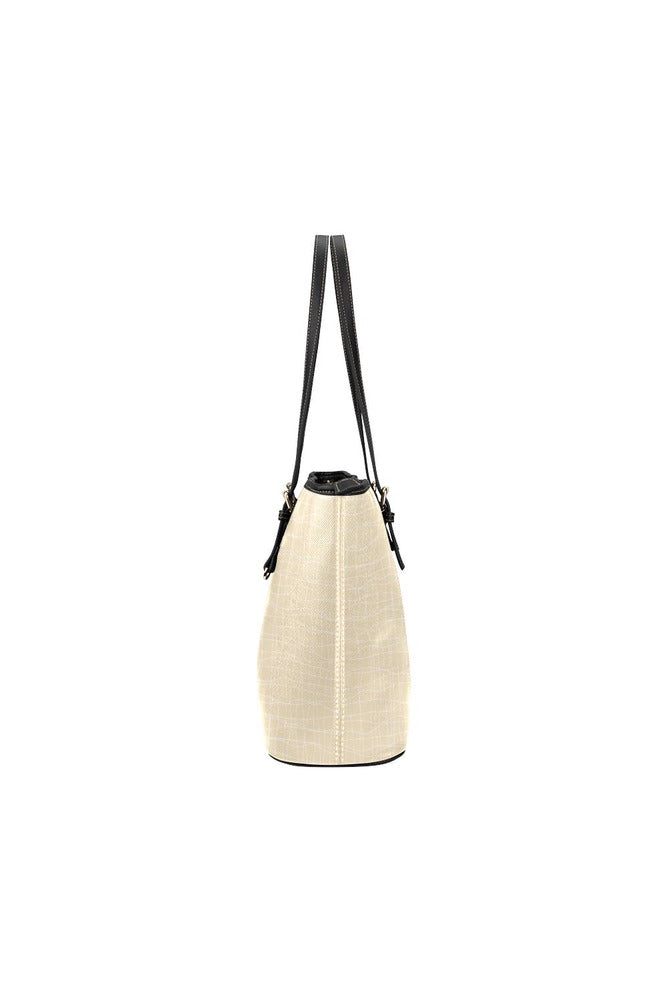 Desert Sand Leather Tote Bag/Small - Objet D'Art