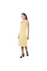 Aspen Gold Checker Alcestis Slip Dress (Model D05) - Objet D'Art