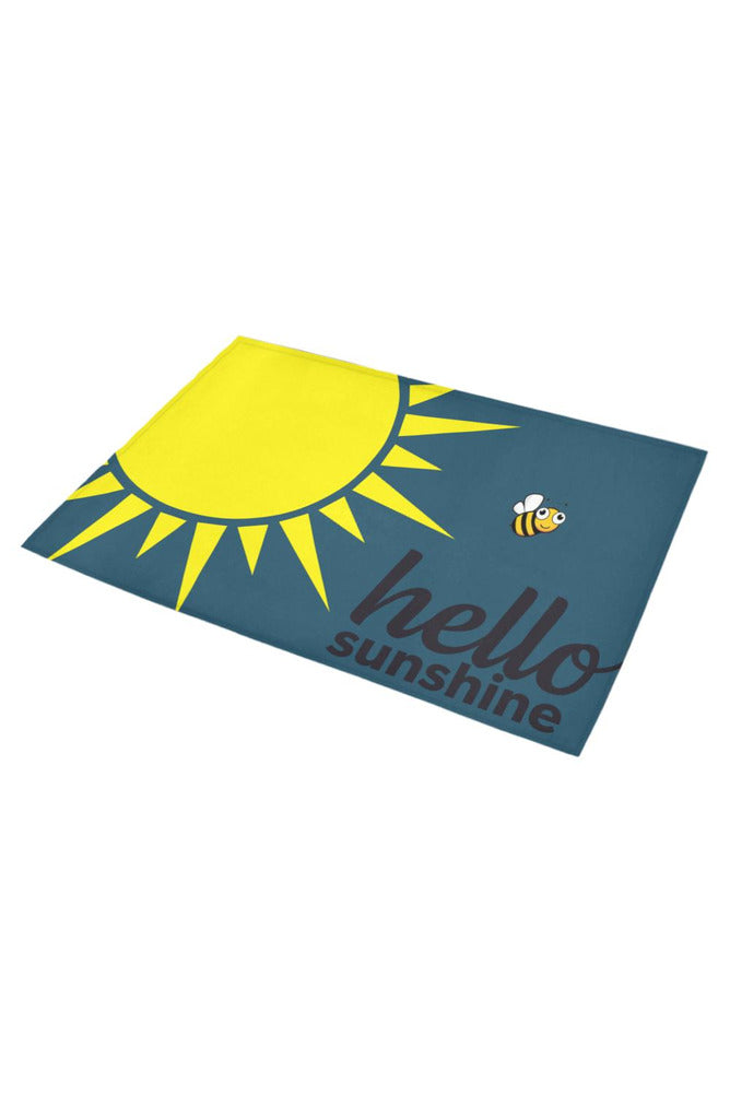 Hello Sunshine Azalea Doormat 30" x 18" - Objet D'Art