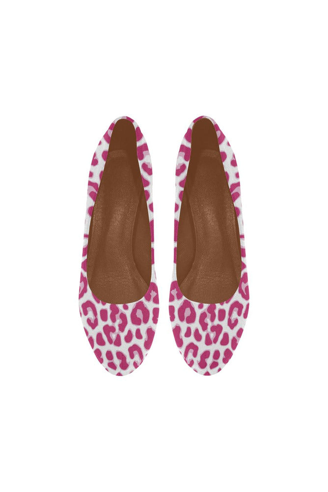 Pink Leopard Women's High Heels - Objet D'Art