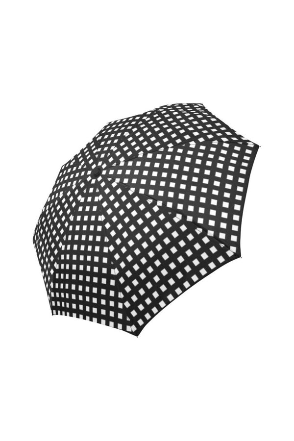 Polka Square Auto-Foldable Umbrella (Model U04) - Objet D'Art