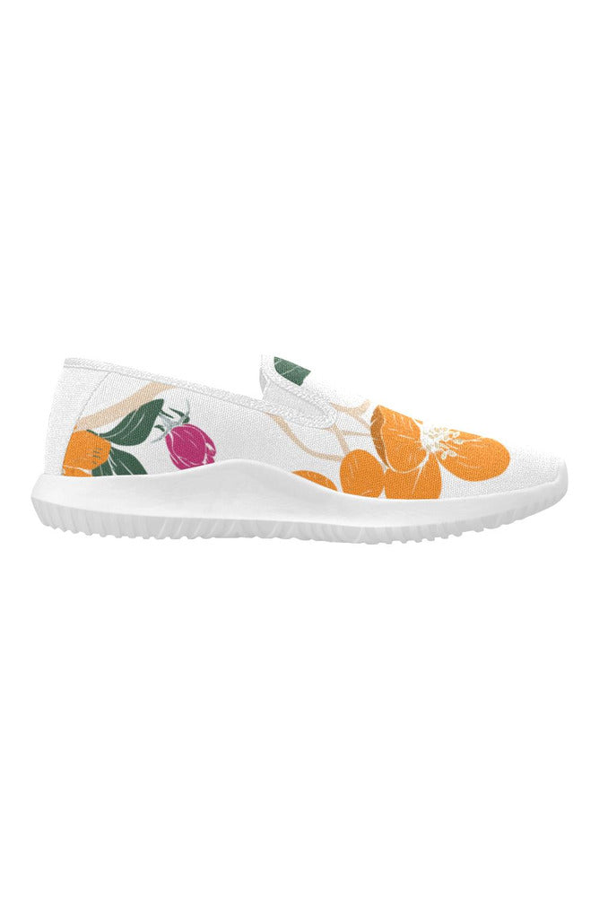 pet 2 Orion Slip-on Women's Canvas Sneakers (Model 042) - Objet D'Art