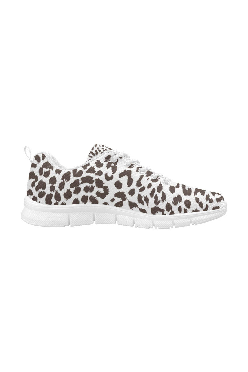 Brown Leopard Print Women's Breathable Running Shoes - Objet D'Art Online Retail Store