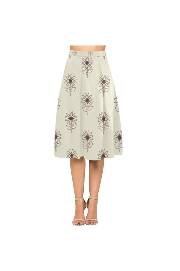 Floral Meadow Aoede Crepe Skirt - Objet D'Art