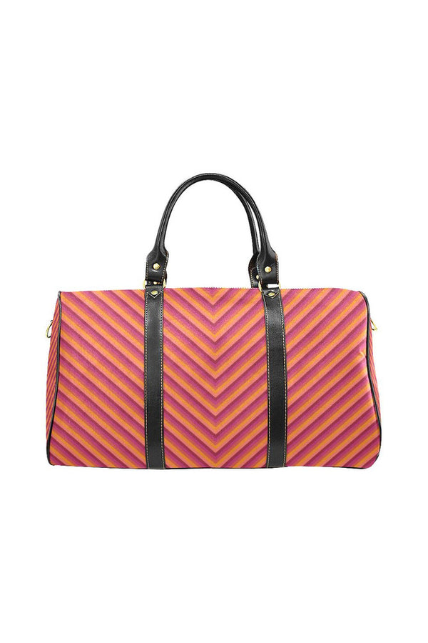 Baby Stripes New Waterproof Travel Bag/Small (Model 1639) - Objet D'Art