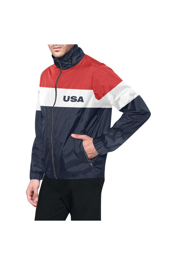 AMERICA All Over Print Windbreaker for Unisex (Model H23) - Objet D'Art