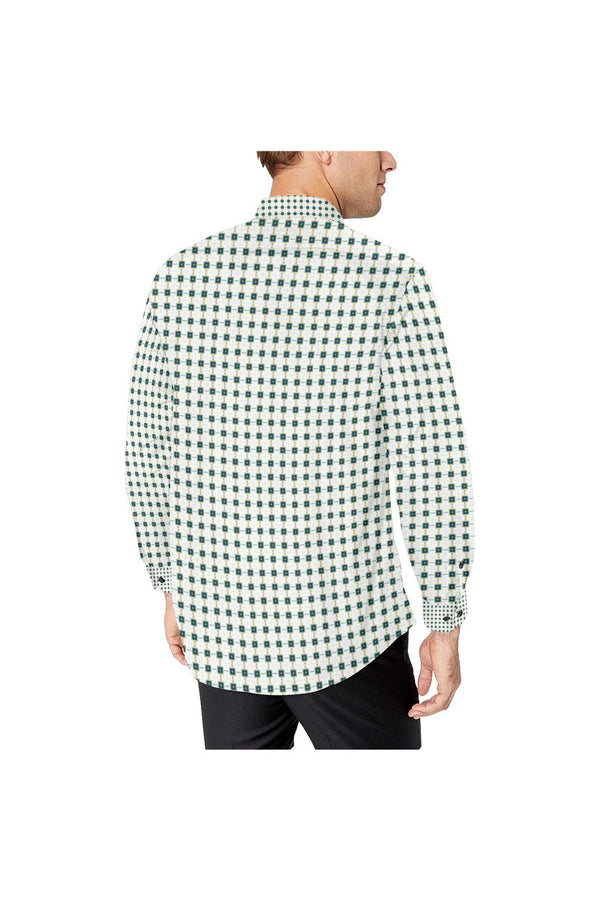 Confetti Men's All Over Print Casual Dress Shirt - Objet D'Art Online Retail Store
