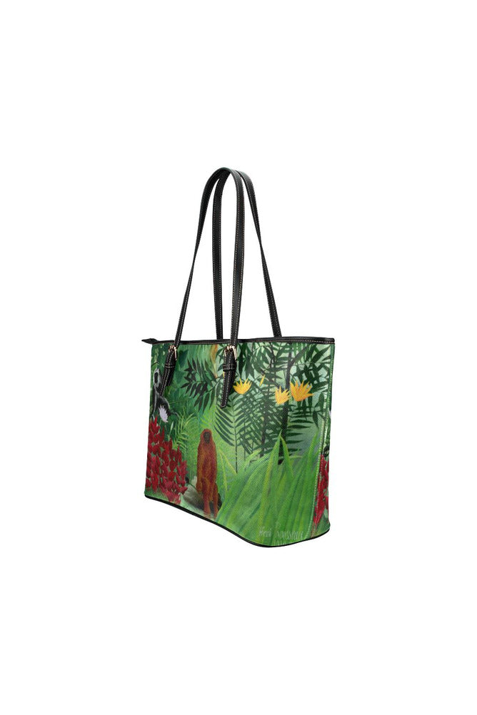 Henri Rousseau Leather Tote Bag/Small - Objet D'Art