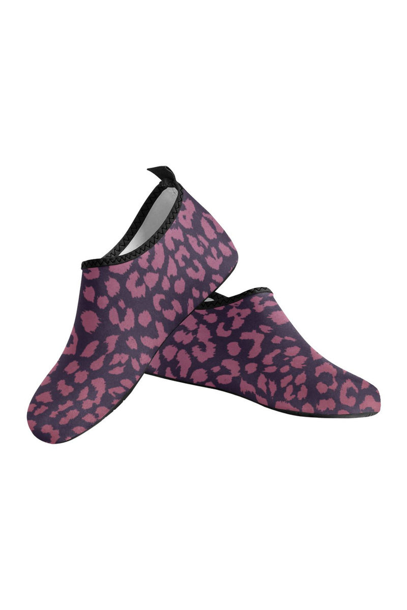 Berry Leopard Women's Slip-On Water Shoes - Objet D'Art Online Retail Store