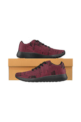 crimson suffrage Women’s Running Shoes (Model 020) - Objet D'Art