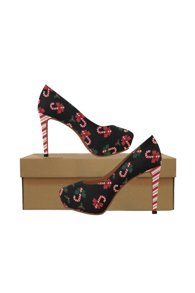 Candy Cane High Heels - Objet D'Art