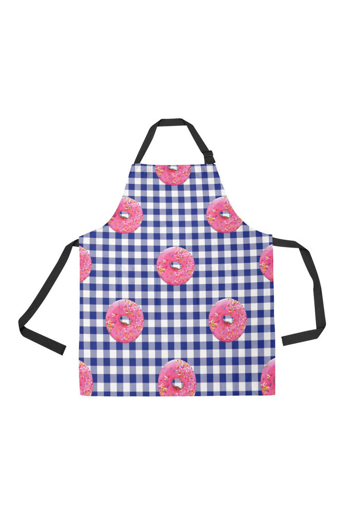 Donuts on Gingham Apron - Objet D'Art Online Retail Store