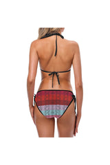 Multicolored Snakeskin Custom Bikini Swimsuit - Objet D'Art