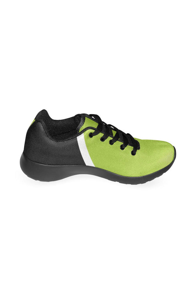 Lime & Black Women’s Running Shoes (Model 020) - Objet D'Art