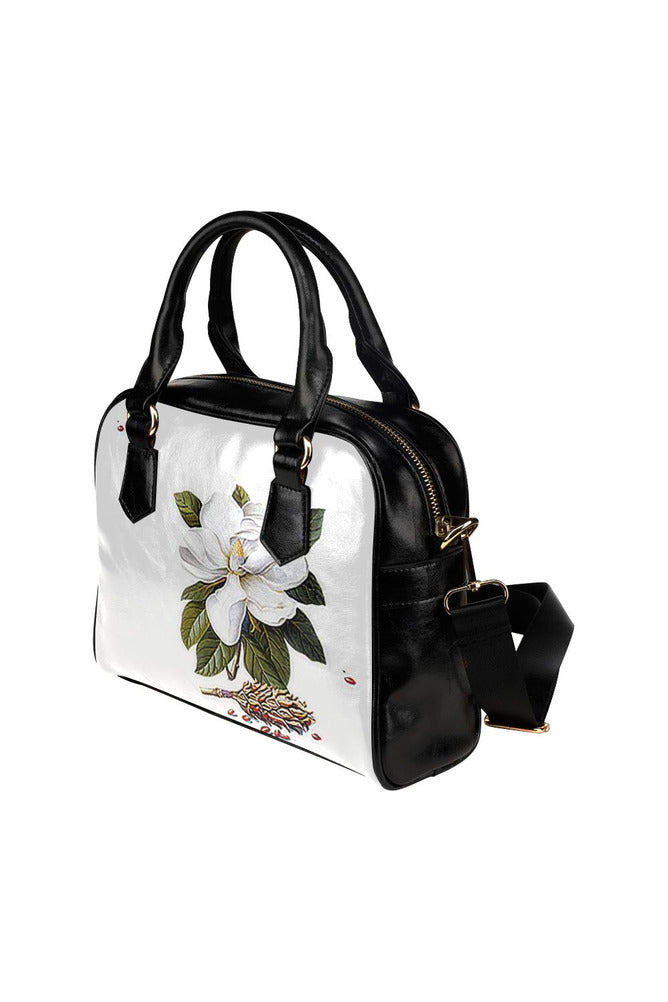 Big Magnolia Shoulder Handbag (Model 1634) - Objet D'Art