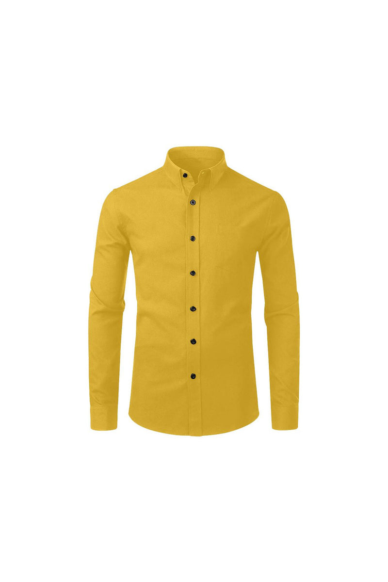 Turmeric  Casual Dress Shirt - Objet D'Art