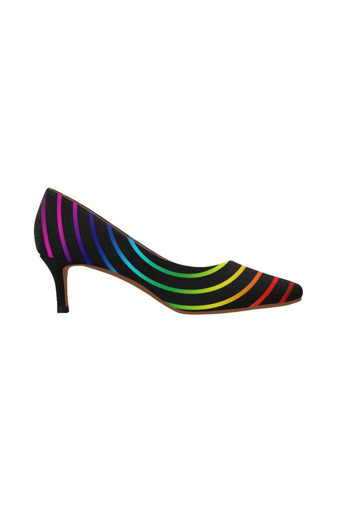 Spectral Splendor Women's Pointed Toe Low Heel Pumps - Objet D'Art