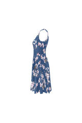 FLORAL D19 BOTTOM Sleeveless Ice Skater Dress (D19) - Objet D'Art