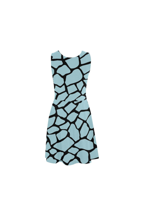 blue cracked Atalanta Sundress - Objet D'Art