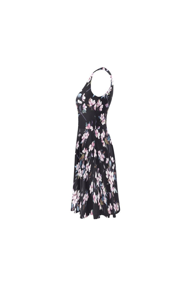 DK BLUE D19 BCK TOP Sleeveless Ice Skater Dress (D19) - Objet D'Art