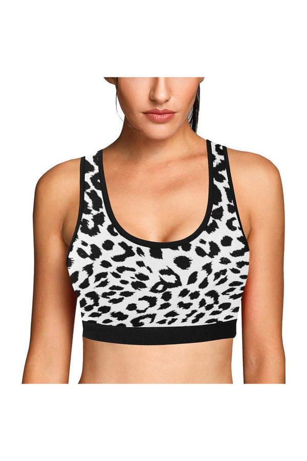 Leopard Print Sports Bra - Objet D'Art