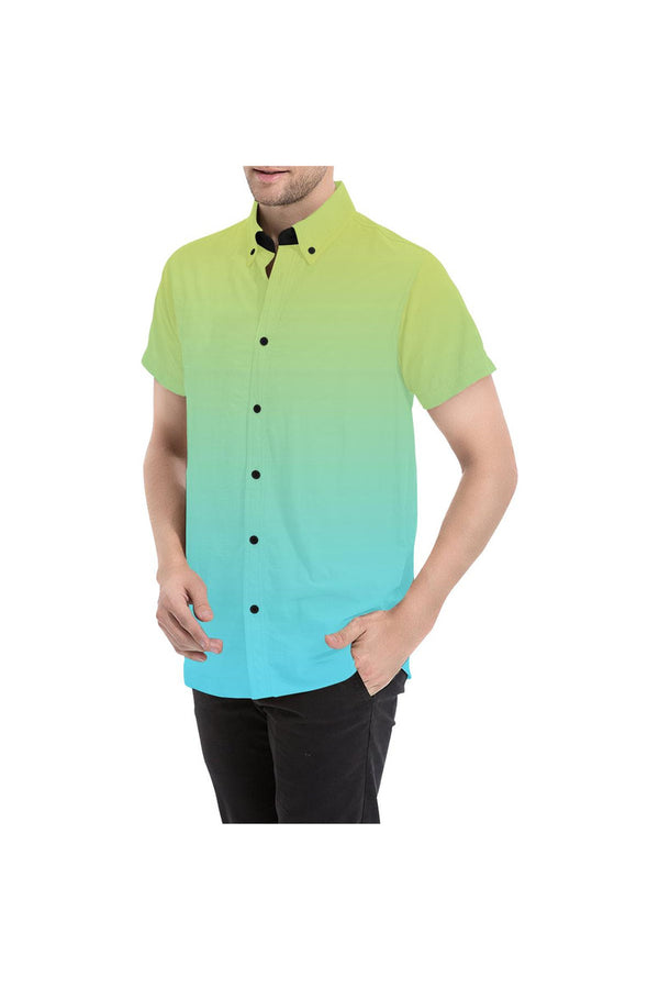 Summer Fun Men's All Over Print Short Sleeve Shirt (Model T53) - Objet D'Art
